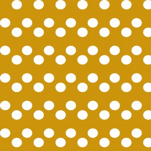 Dark Golden Polka Dots